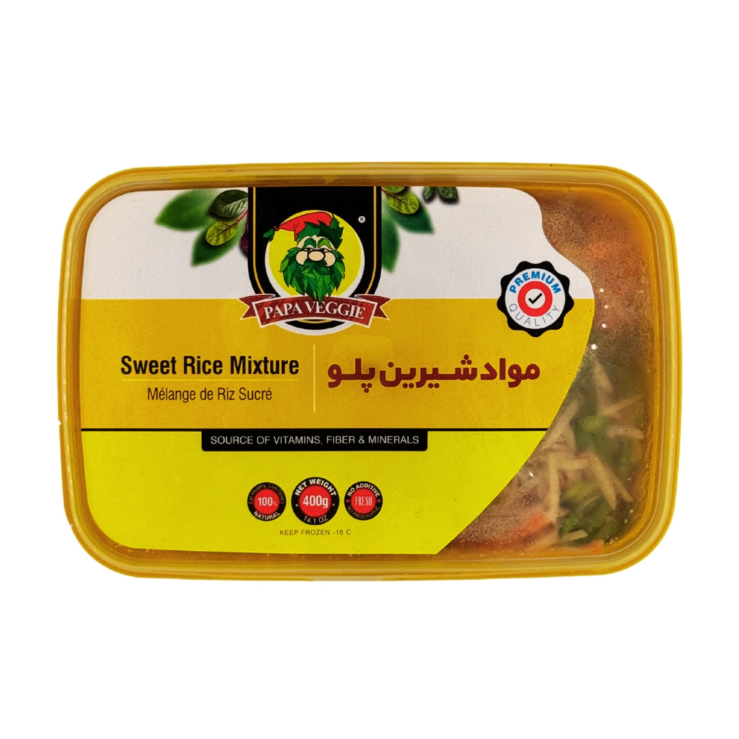 پاپاوجی | مایه شیرینپلو منجمد (۴۰۰ گرم)