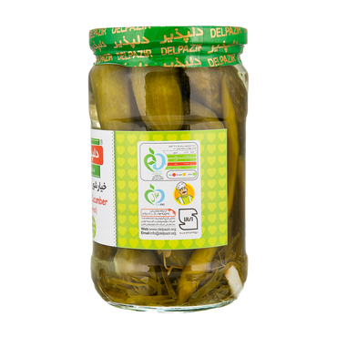 دلپذیر | خیارشور درجه یک (650 گرم)