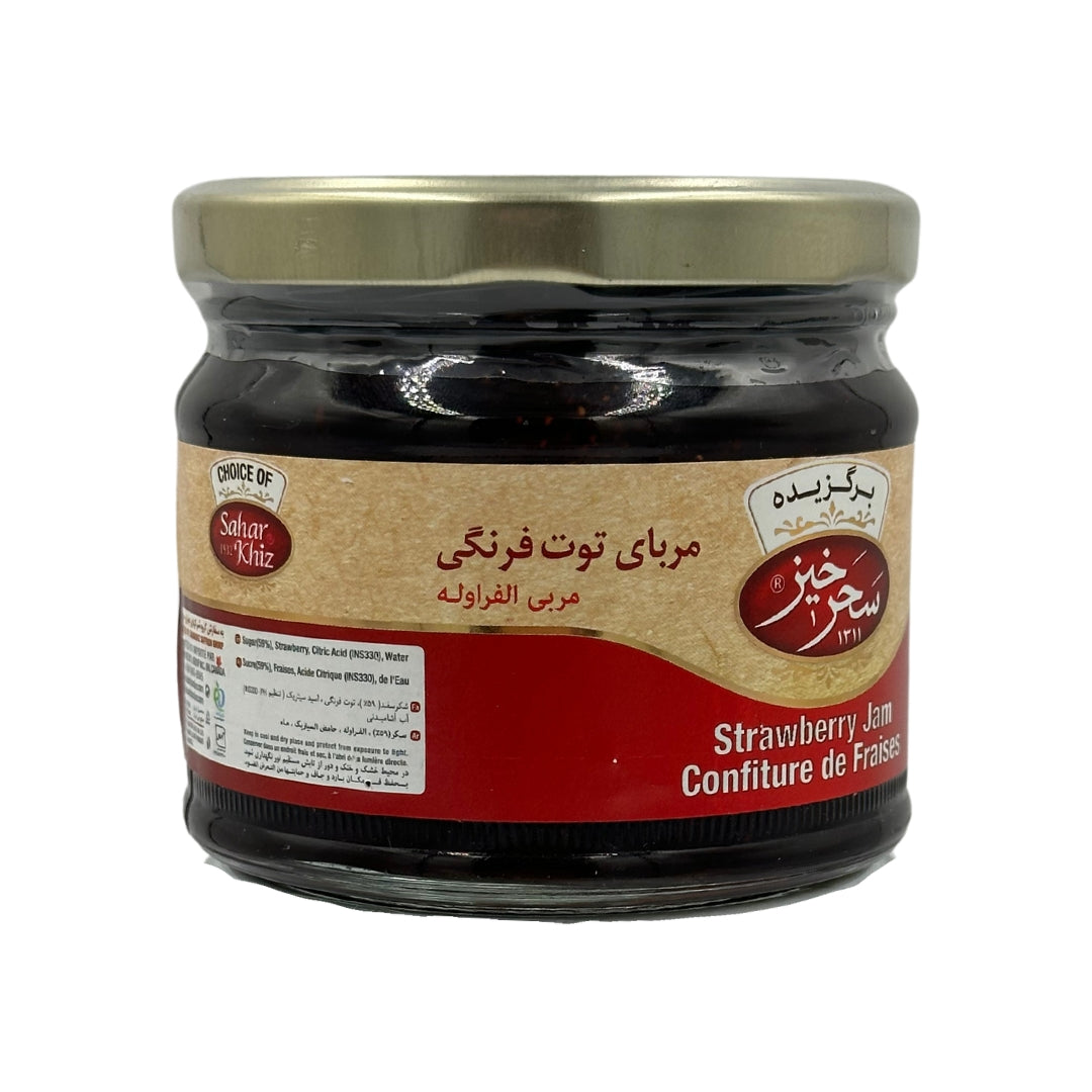 سحرخیز | مربای توتفرنگی (۴۰۰ گرم)