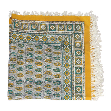 Faranam | Saffron Leaf (80x80 cm)