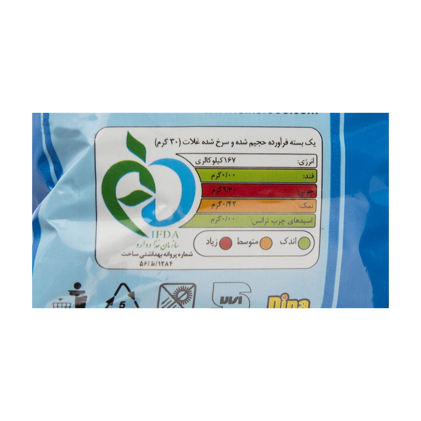چی توز | کرانچی پنیری (90 گرم)
