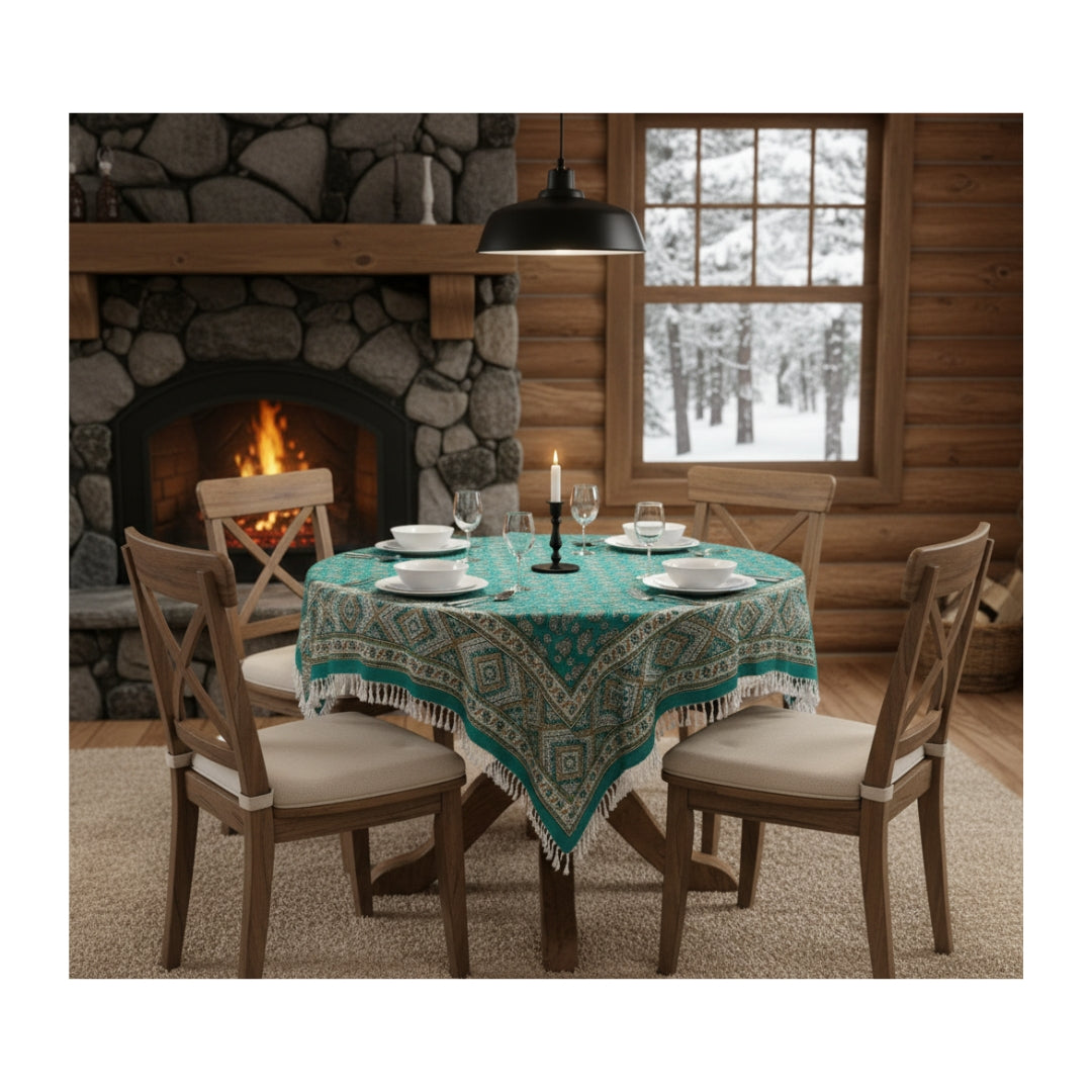 فرنام | رومیزی باغ گلستان (100 *100cm)