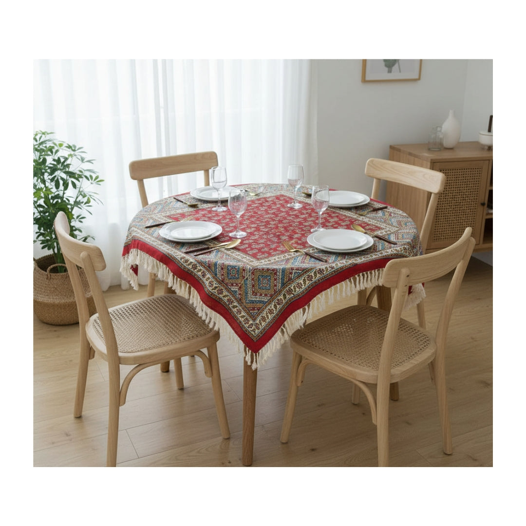 فرانام | رومیزی یاقوت (100 * 100cm)