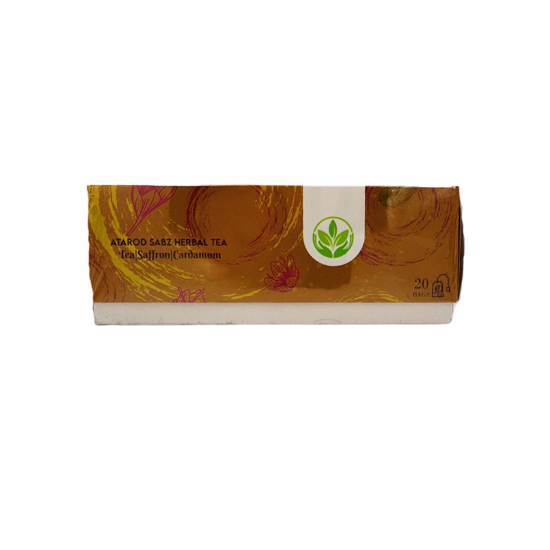 Atarod Sabz | Tea & Saffron & Cardamom (20 Bags) - CartMart
