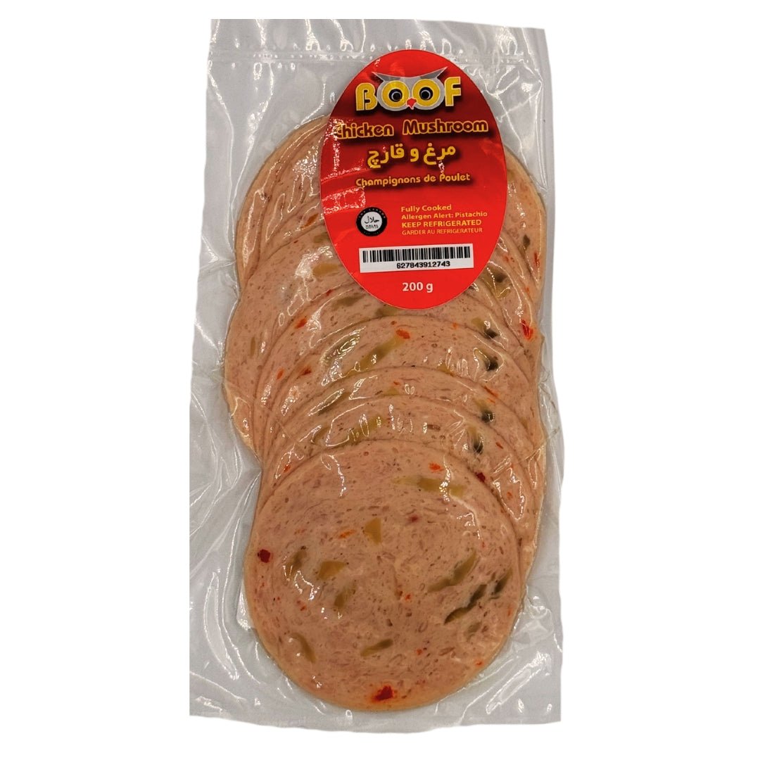 Boof | Chicken Mushroom Jambon Sliced (200 gr) - CartMart