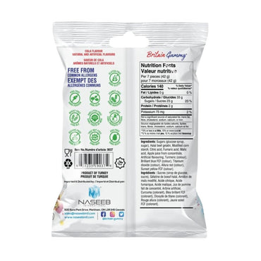 Britain Gummy | Cola Bottles (80 gr) - CartMart