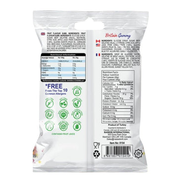 Britain Gummy | Fruit Worms (80 gr) - CartMart