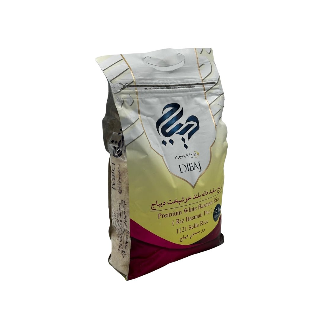 Dibaj | Indian Basmati Rice (10 lb - 4.5 kg) - CartMart