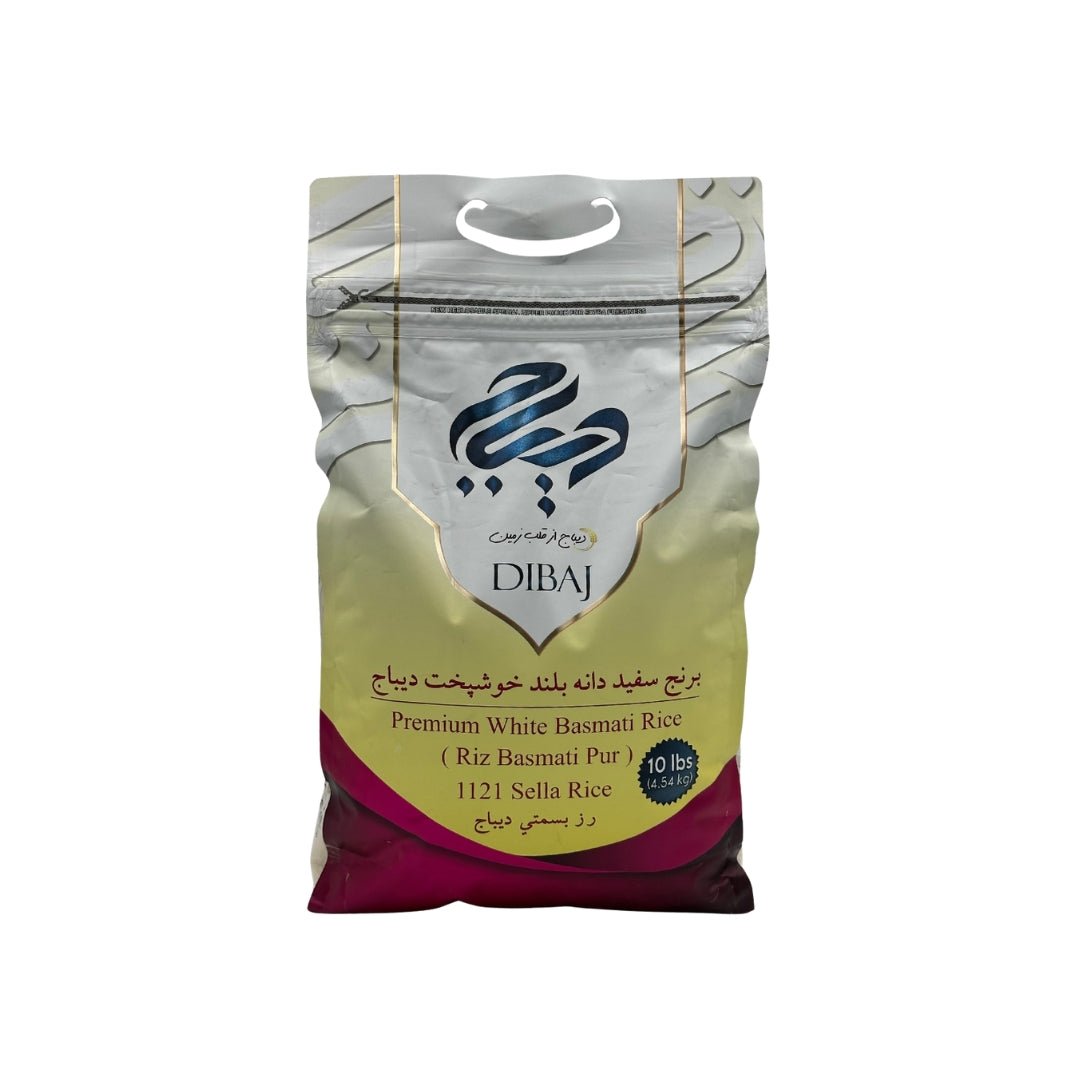 Dibaj | Indian Basmati Rice (10 lb - 4.5 kg) - CartMart