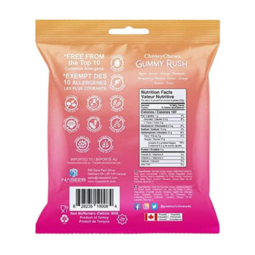 Gummy Rush | Fruit Worms (90 gr) - CartMart