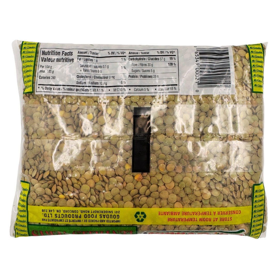 Mr.Goudas | Green Lentils Large (450 gr) - CartMart