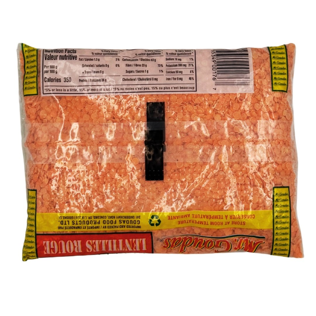 Mr.Goudas | Red Lentils Split (450 gr) - CartMart