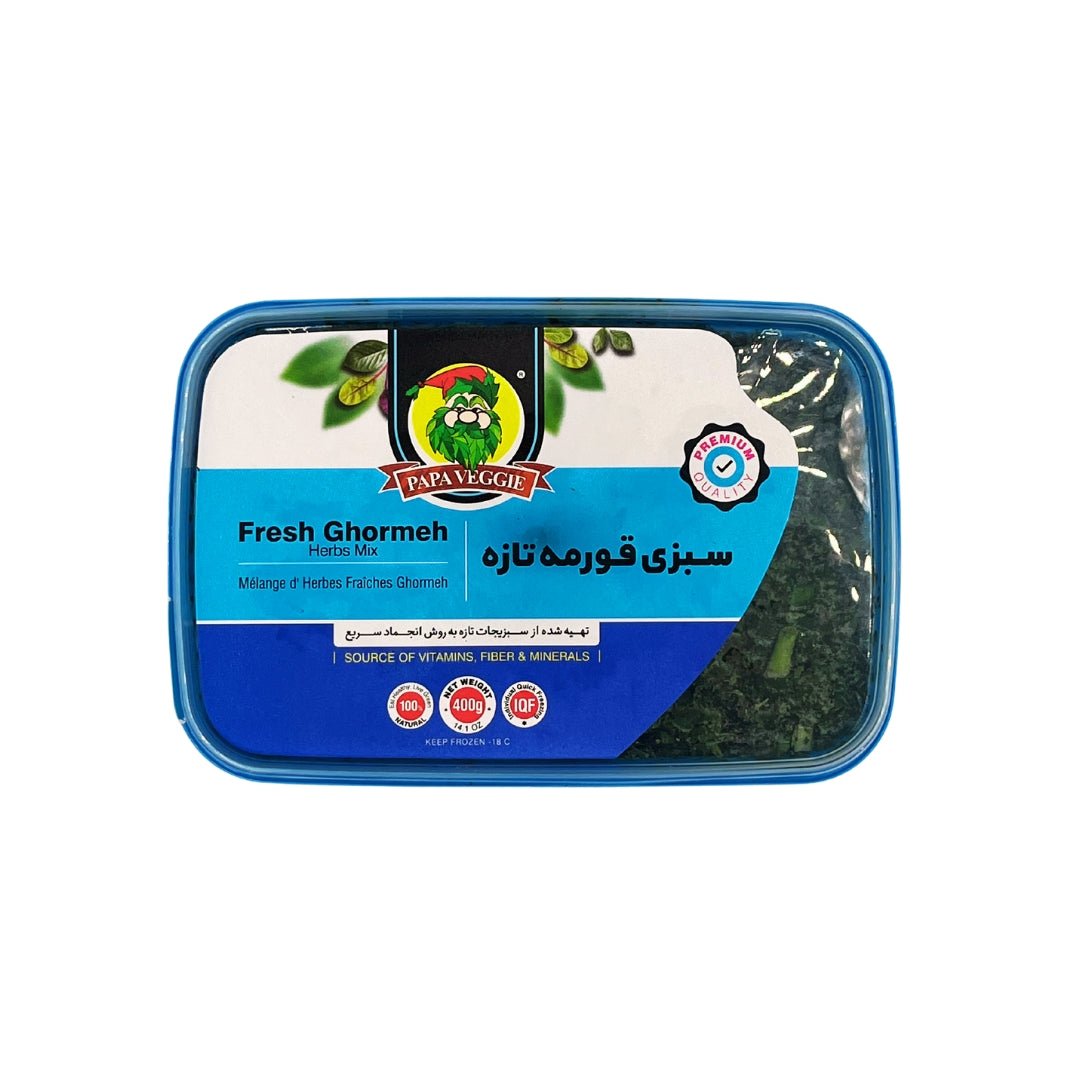 Papa Veggie | Fresh Sabzi Ghormeh Vegs (400 gr) - CartMart