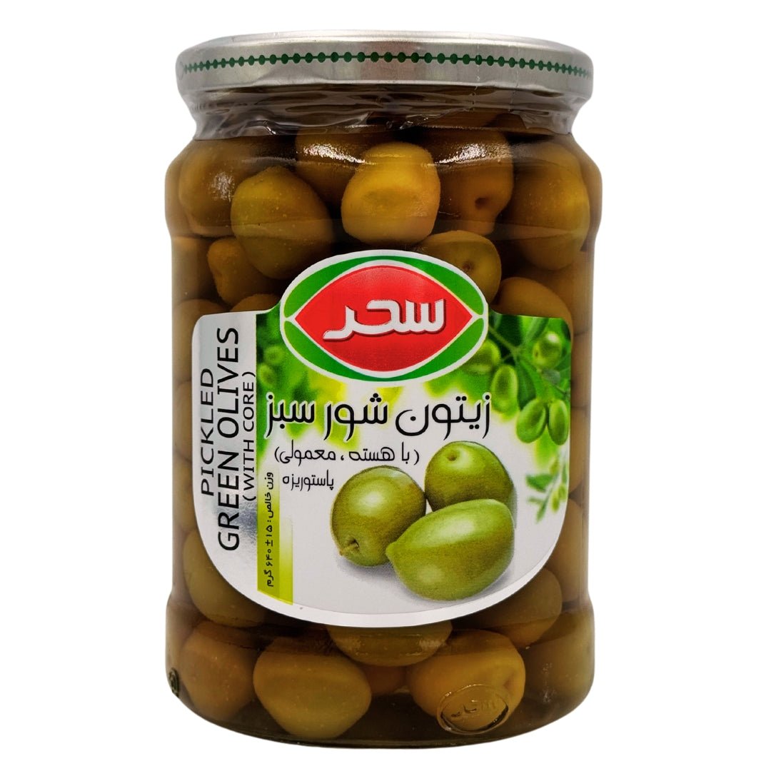 Sahar | Pickled Green Olives (640 gr) - CartMart
