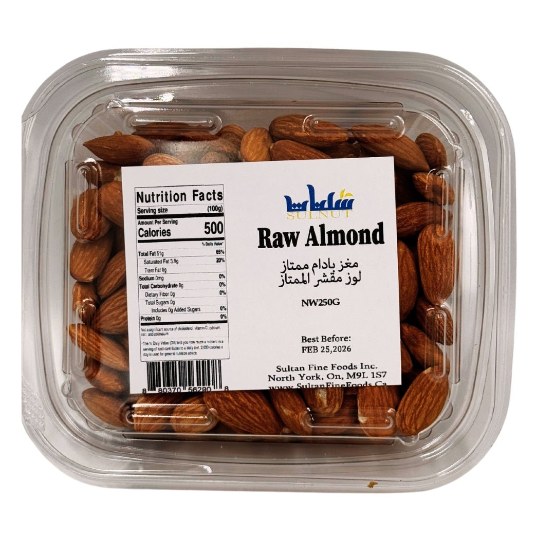 Sulnut | Raw Almond (250 gr) - CartMart