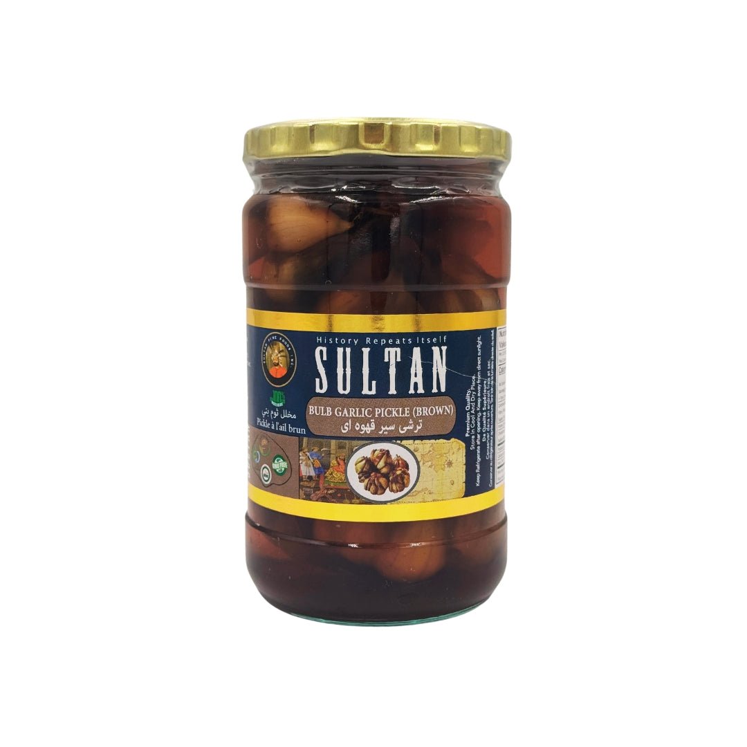 Sultan | Bulb Garlic Pickled Brown (680 gr) - CartMart
