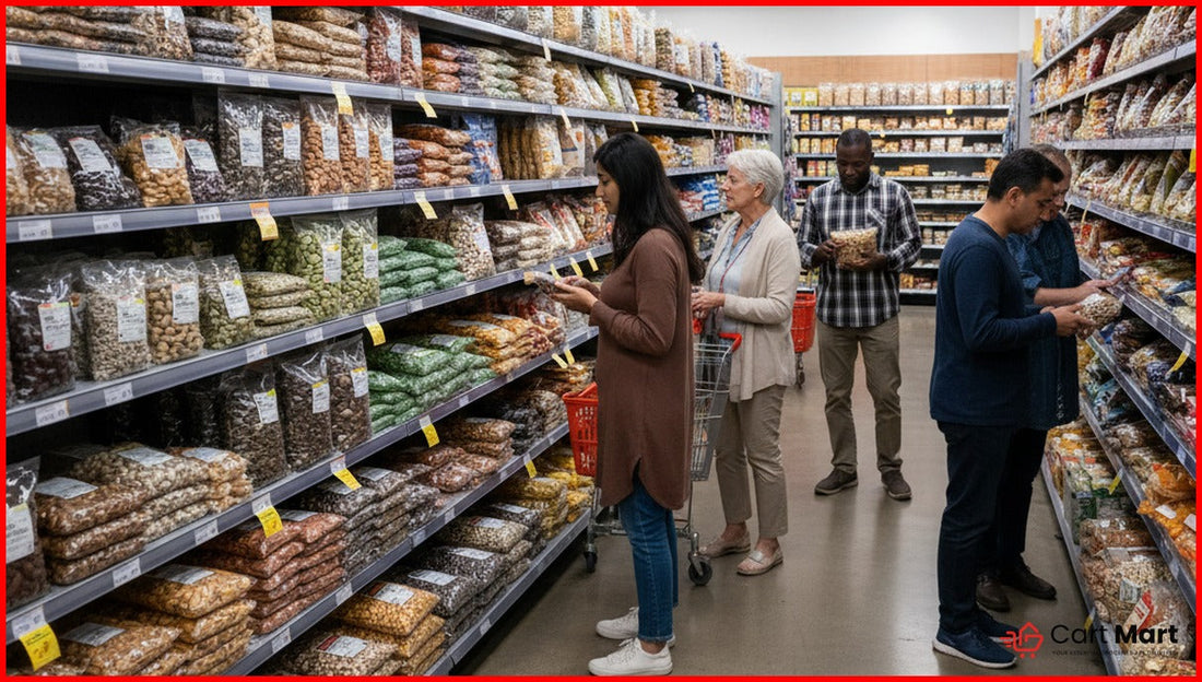 آجیل و خشکبار تازه | خرید آنلاین از فروشگاه Cartmart کانادا