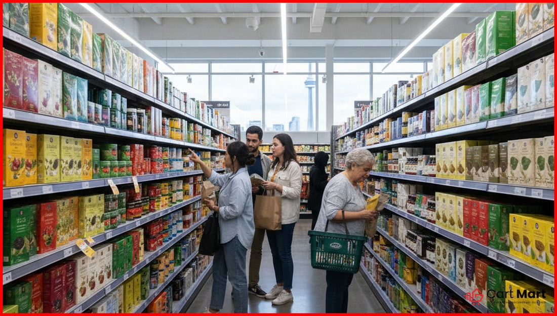 خرید آنلاین چای و دمنوش با بهترین کیفیت از فروشگاه کارت‌مارت کانادا