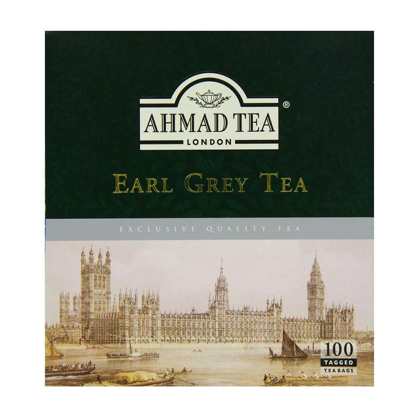Ahmad Tea | Aromatic Earl Grey Tea Bag (100 x 2gr)
