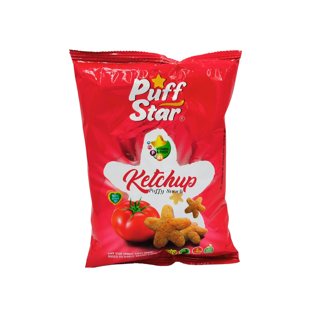 Puff Star | Ketchup Puffy Snack (50 gr)