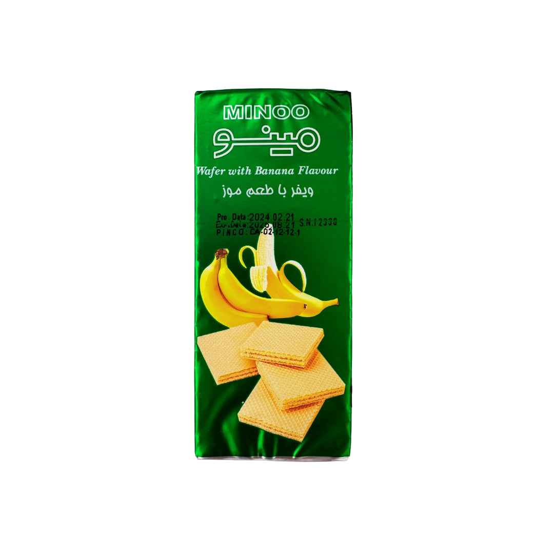 Minoo | Wafer with Banana Flavour (35 gr)