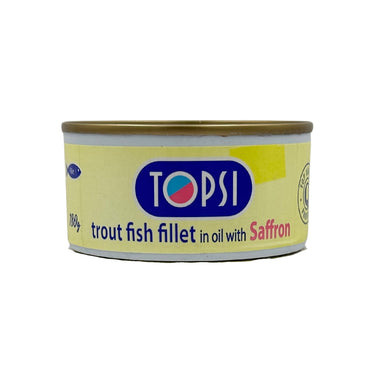 Topsi | Saffron Trout Fillet In Olive Oil (180 gr)