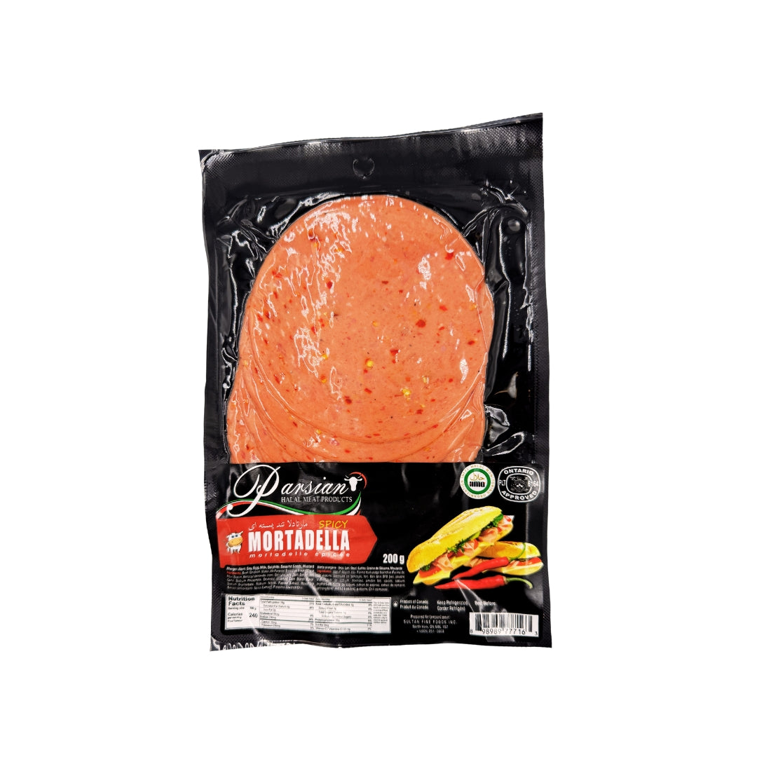 Parsian | Spicy Beef Mortadella-Sliced (200 gr)