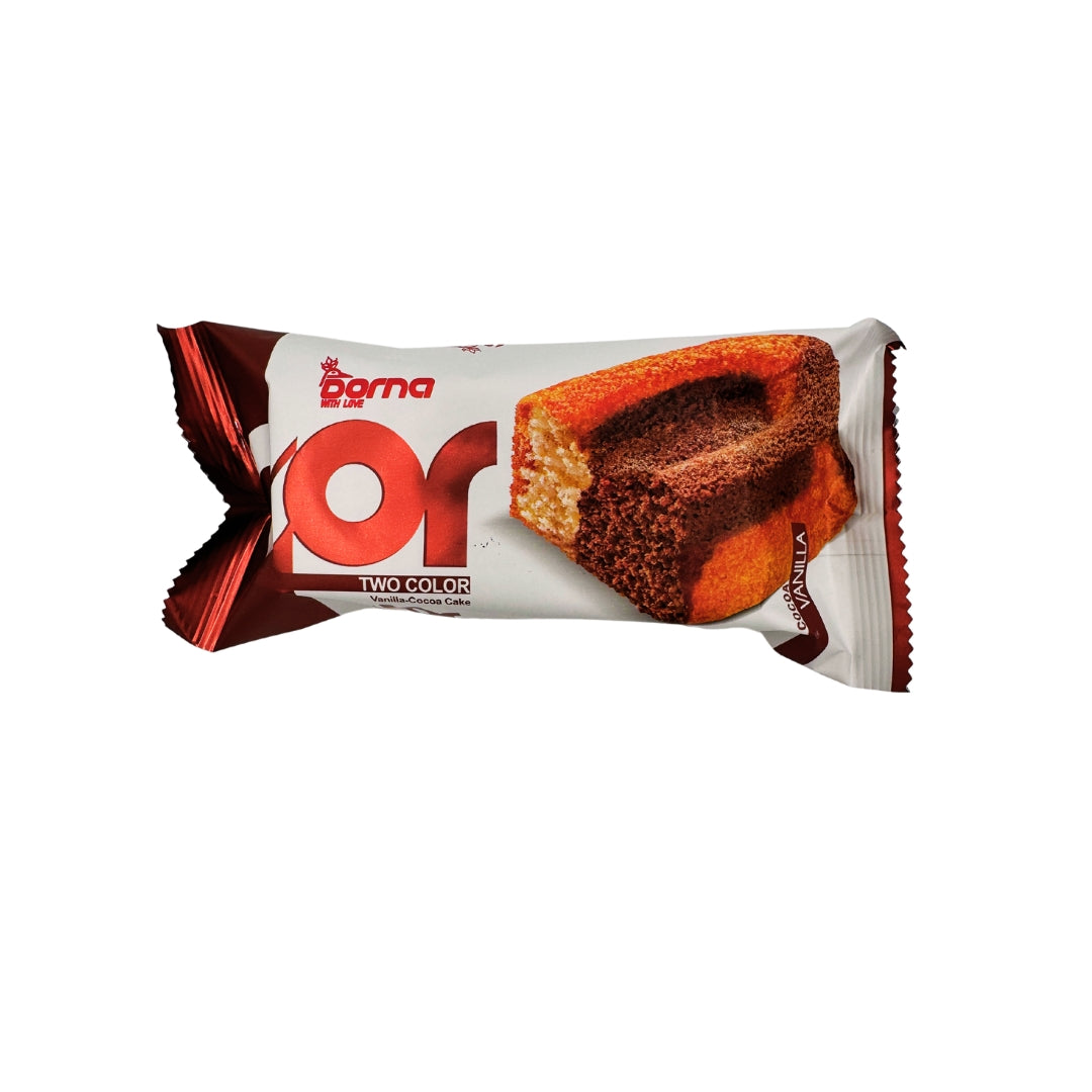 Dorna | Two Layer Vanilla-Cocoa Cake (50 gr)