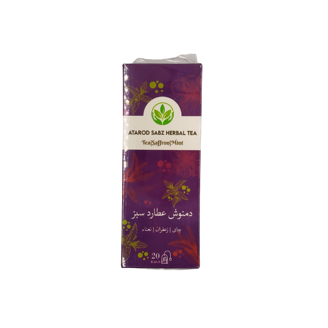 Atarod Sabz | Tea & Saffron & Mint (20 Bags)