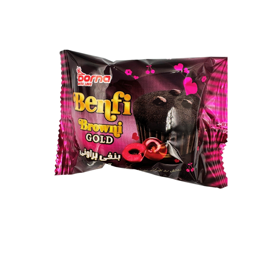 Dorna | Benfi Browni with Sour Cherry Cream (50 gr)