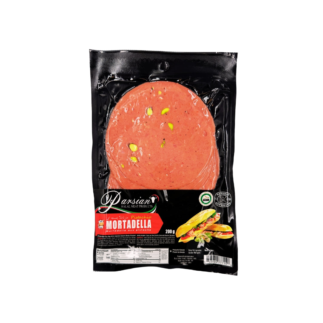 Parsian | Beef Mortadella with Pistachio-Sliced (200 gr)