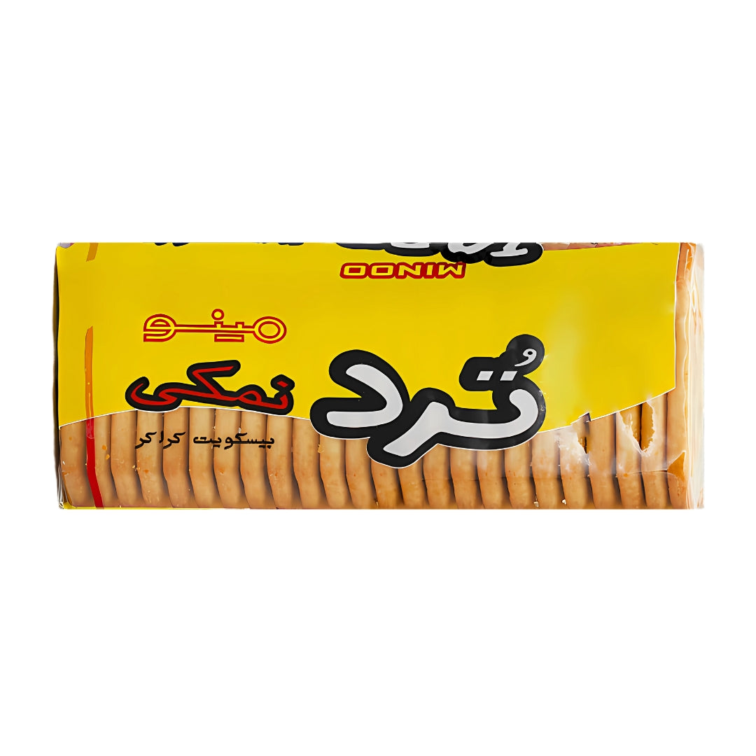 مینو | بیسکویت ترد نمکی (120 گرم)