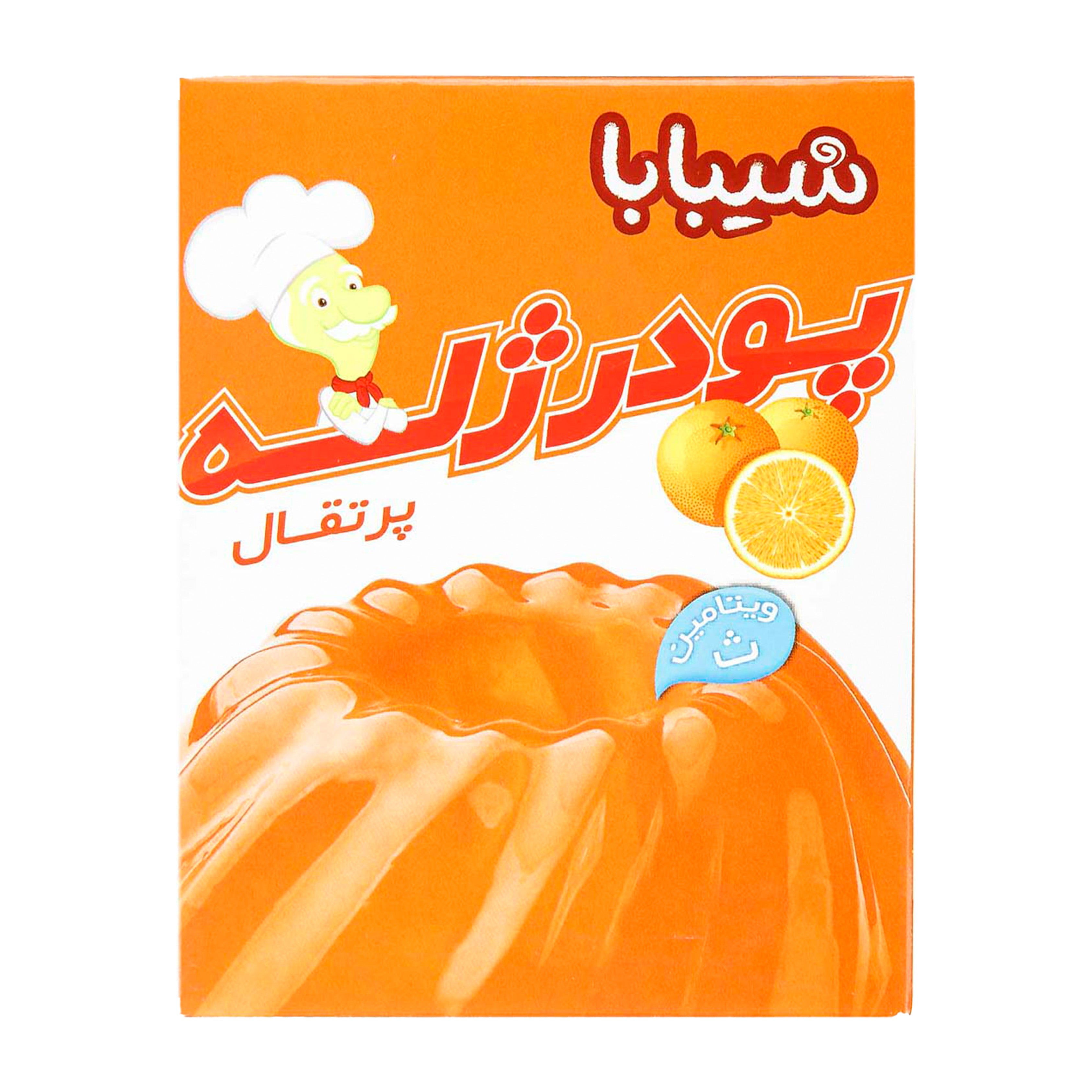 Shibaba | Orange Jelly Powder (100 gr)