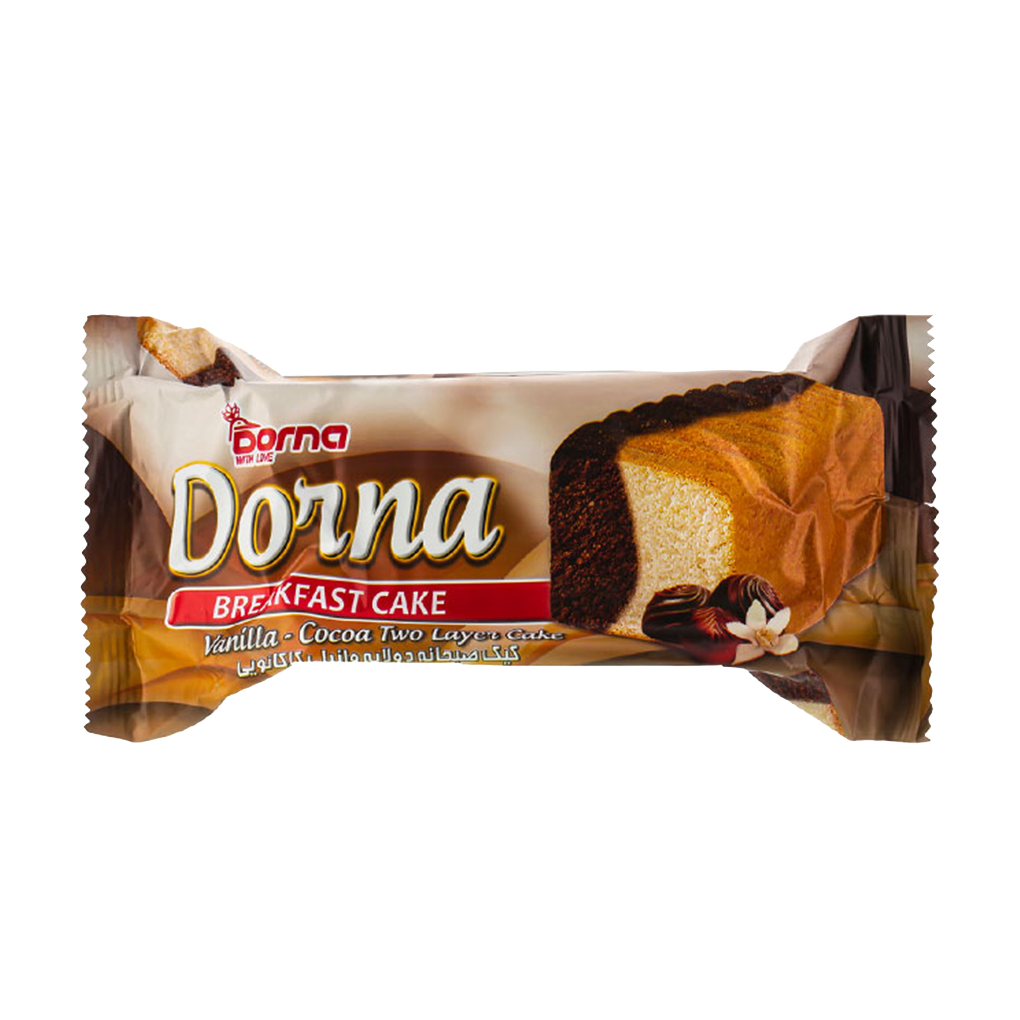 Dorna | Vanalla Cocoa Two Layer Cake (120 gr)