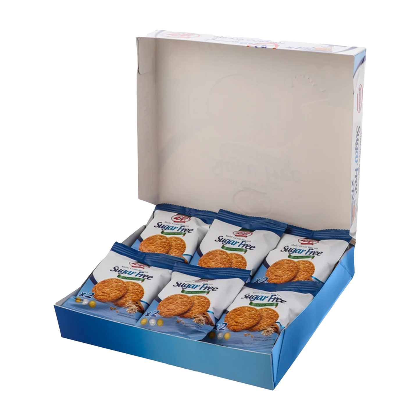 Jomaneh | Multi Grain Sugar Free Bisuit (12 x 30 gr)