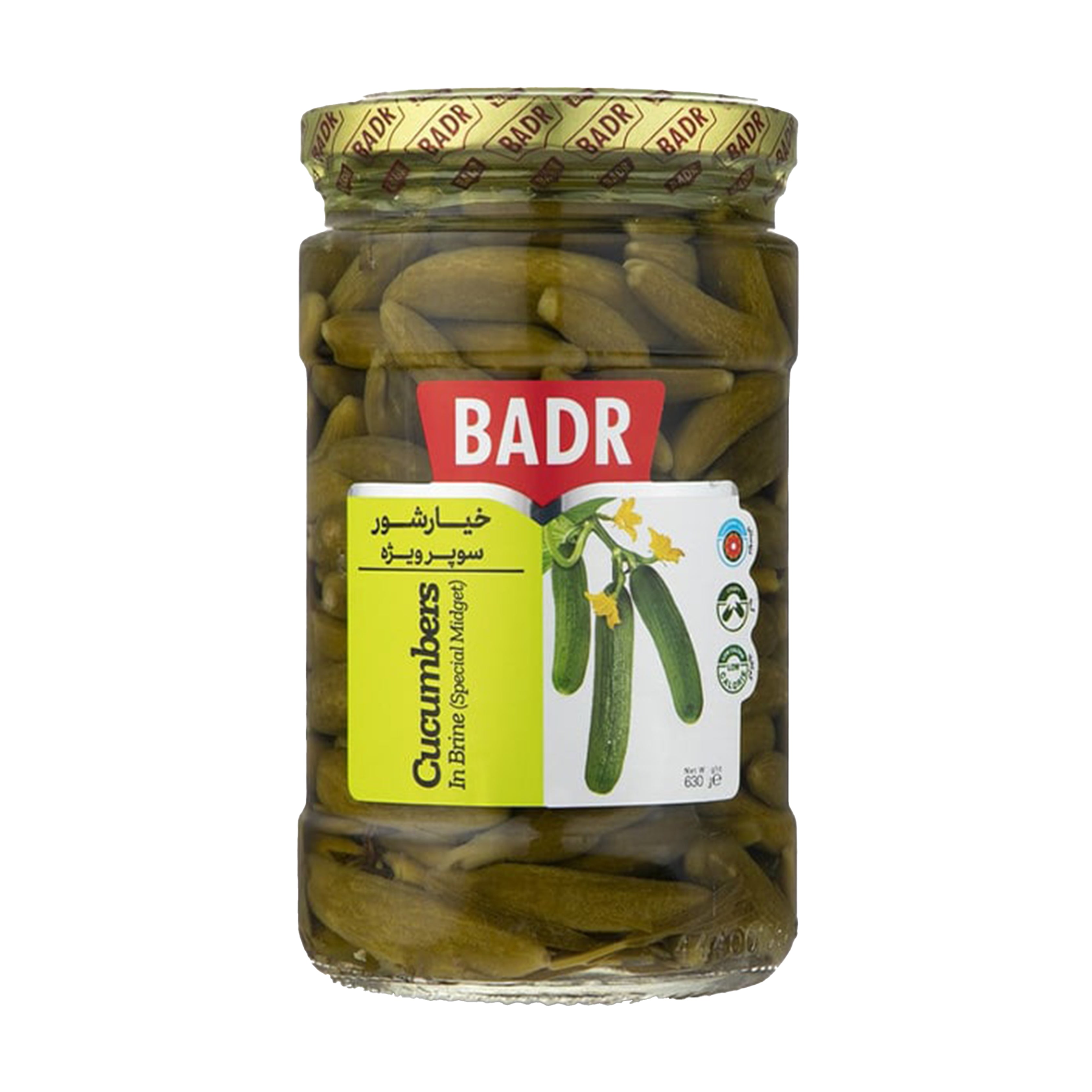 Badr |  Pickled Mini Cucumber (630 gr)