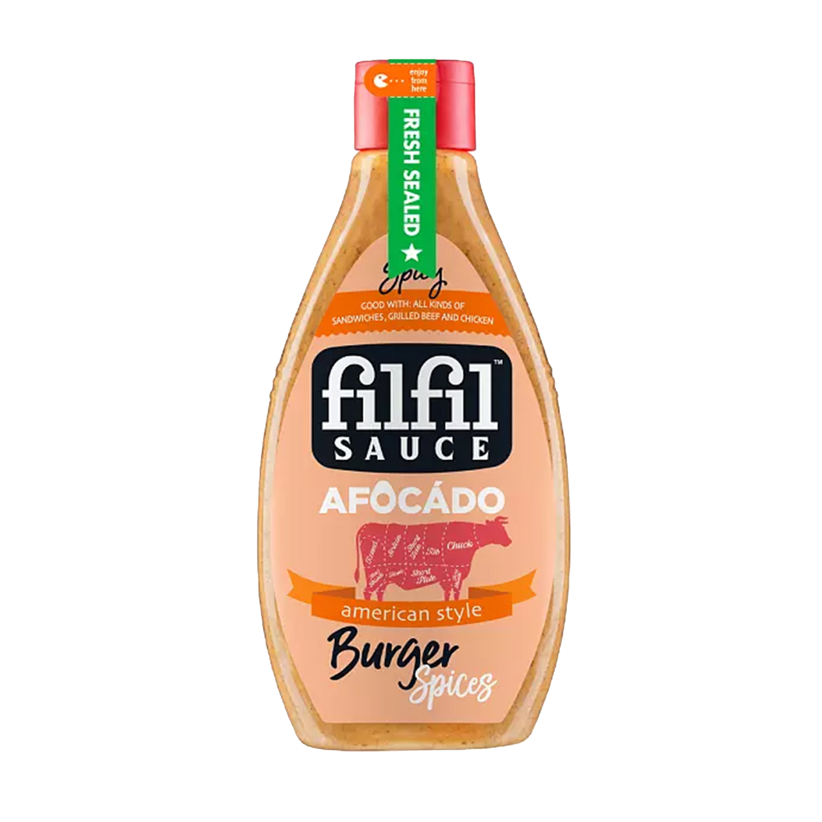 Filfil | Avocado Burger Sauce (300 gr)