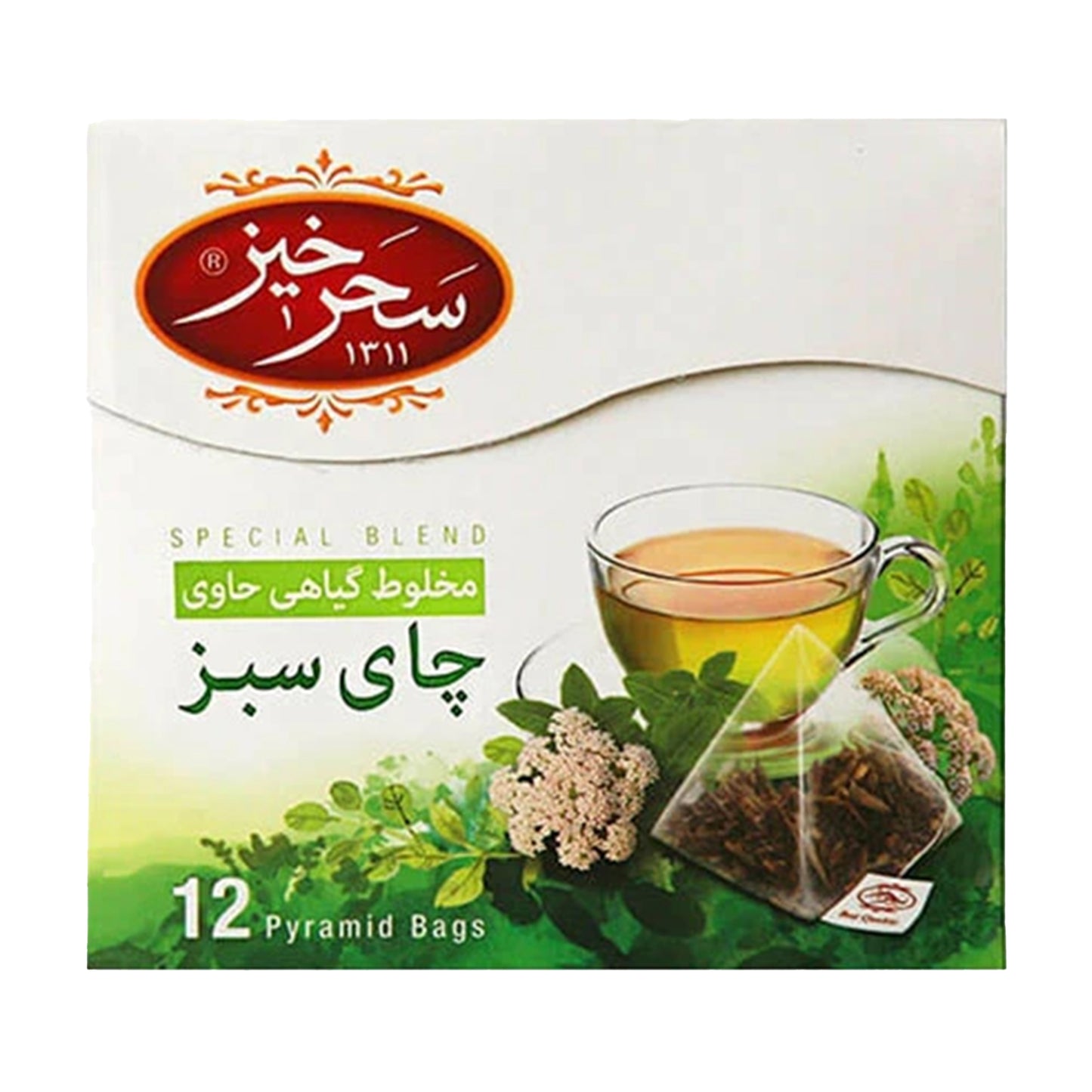 سحرخیز | دمنوش چای سبز - تناسب اندام (2 گرم)