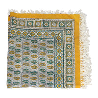 فرنام | رومیزی برگ زعفران (80 * 80cm)